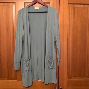 Grace and lace pretty green cardigan